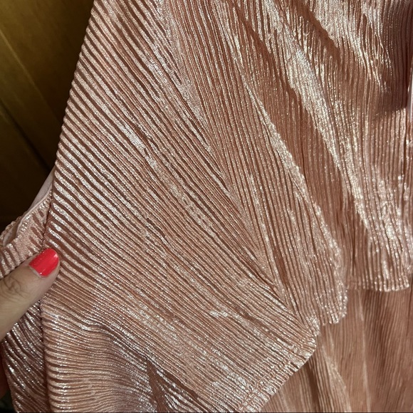 Brand New New York Collection Pink Quartz Shimmery Party Dress BNWT - Picture 4 of 10